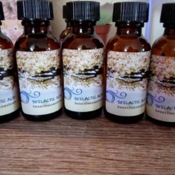 Vegan Lactic Acid peel 50% Melasma Hyperpigmentation Acne Scars Anti Aging etc - Picture 3 of 12